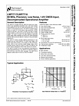 DataSheet LMP7718 pdf